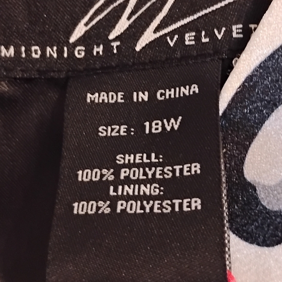 Midnight Velvet Plus Size Tilda Leopards Print Blank Faux-Wrap Dress 18W - Picture 6 of 14